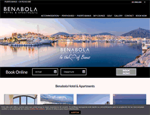 Tablet Screenshot of benabola.com